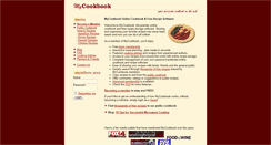 Desktop Screenshot of mycookbook.com